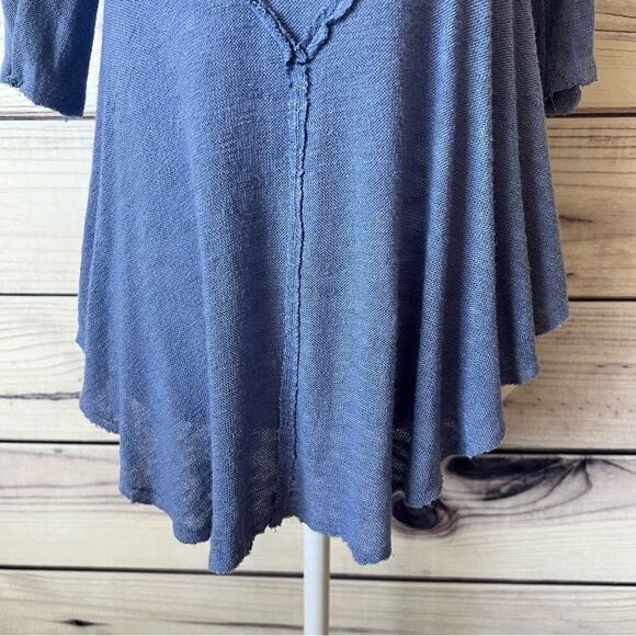 Free People Intimately Light Blue Weekend Layering Tunic Top - Picture 4 of 8